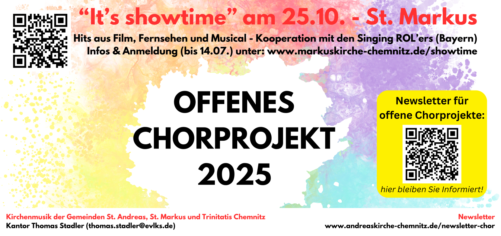 Offenes Chorprojekt – It’s Showtime